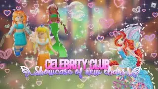 {[ROBLOX]} HOW TO GET FLORA BALLROOM DRESS IN CELEBRITY CLUB+ SHOWING  SPECIAL SKINS!