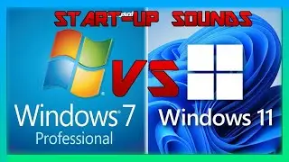 Windows 11 and Windows 7 Startup Sound Comparison
