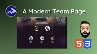 Meet the Minds Driving Innovation | Customized Dev | Create a Modern Team Page using HTML & CSS