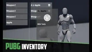 Unreal Engine 4 - [PUBG] Inventory Hover #7