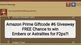 Lords Mobile - Amazon Prime Giftcode Giveaway?!