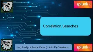 Splunk Enterprise Security Free Training | Correlation Searches