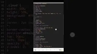 creating weather logo using html and CSS #shorts