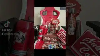 Nuka Cola! #nukacola #fallout #falloutcollector #falloutcollection #noblechair #fallout4 #nukagirl