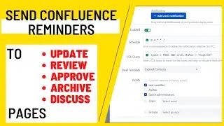 Send Confluence reminder to update page