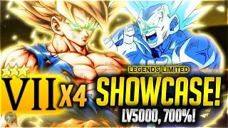 SHOWCASE! LL SUPER SAIYAN GOKU IS THE ULTRA VEGITO BLUE K*LLER! (Dragon Ball Legends)