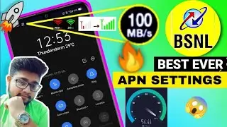 Bsnl APN Settings - Bsnl Network Problem, Bsnl Internet Not Working, Bsnl Net Problem,Increase Speed