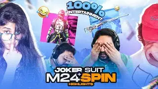 M24 + Joker Spin Fun Highlights | 100% Entertainment | Must Watch