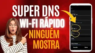 Como Usar O Melhor DNS Para Deixar O WIFI MAIS RÁPIDO no Celular 2024 | JOGOS ONLINE ping baixo