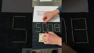 Bilde die größtmögliche Zahl!
