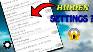 7 Hidden Settings of Android !! You should try 🔥 || Secret settings Of Android you don't know !!🤔