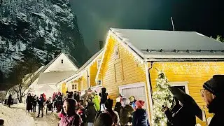 Singing ukrainian song in Norway, Christmas street opening. Skomakergata #ukrainian #біженцізукраїни