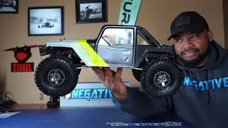 Negative G RC SC-v1 | SCX10iii AiO Chassis Conversion Kit 😃 | LCG Crawler