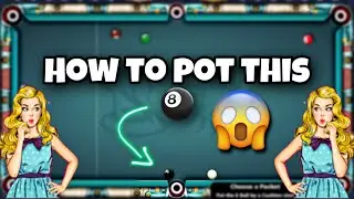 8 Ball Pool - HOW TO ESCAPE SNOOKER LIKE A PRO | LONG TIME💕
