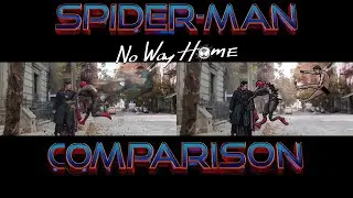 Spider-Man No Way Home COMPARISON