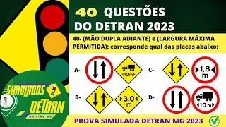 Questões da prova teorica detran 2023, prova do detran 2023, 