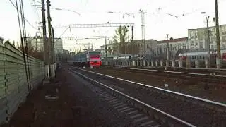 Электропоезд ЭР9т-680 сообщением Аткарск - Анисовка