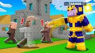 Minecraft BUT im THANOS! (Infinite Power)
