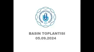 Bandırma 17 Eylül Üniversitesi Basın Toplantısı 05 09 2024