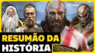 A HISTÓRIA RESUMIDA DE TODOS OS GOD OF WAR PRA VOCÊ VER ANTES DE JOGAR GOD OF WAR RAGNAROK