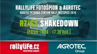 XII. AGROTEC PETRONAS Syntium rally Hustopeče - Shakedown