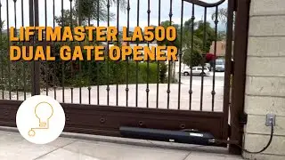 How To: Install Liftmaster LA500 Gate Opener