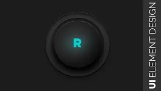 UI Element Design | ui design tutorial for beginners photoshop | Button Design