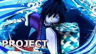 Unleashing Water Breathing Style in the New Roblox Demon Slayer Game! | Project Slayers