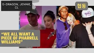 G-Dragon, CL and Jennie SHARING Pictures with Pharrell Williams, sparking COLLAB rumors