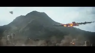 Pirate ship gets shot down - The Mandalorian season 3