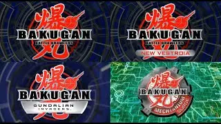 All Bakugan Battle Brawlers Intros (English) (2007-2012)