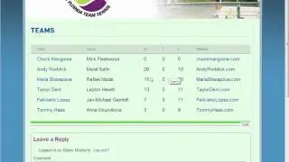 Sports League Management in Wordpress - League Manager & Team Management Web Sites