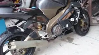 Aprilia tuono sounds like Harley Davidson without exhaust