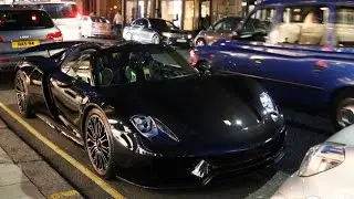 London Supercars January 2016 918, C63 AMG, AMG gt, GT3RS4,