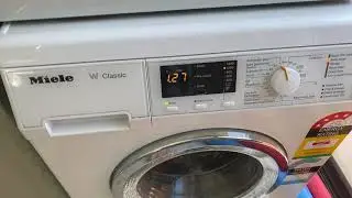 Fixing an f138 error on Miele w classic washing machine water in flood tray