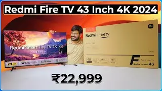 ⚡ Redmi 43” 4K Fire TV [2024 ]Review: MEMC Smooth Motion, HDR10 Magic & Alexa Control! 🤯