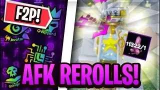 [F2P] How To Farm Tons Of Rerolls On Anime Last Stand!