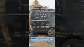 OVAL RENEWABLE YouTube VIDEO on Our Install - COMING SOON.
