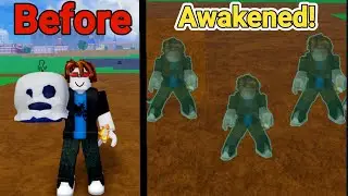 I Awakened NEW INSIVIBLE Ghost Fruit is OP! (blox Fruits)