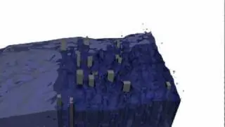Another Blender Fluid Tsunami