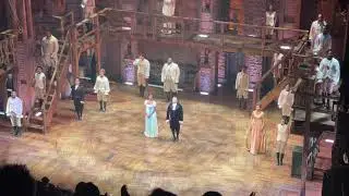Hamilton Reopening Curtain Call - Cast Dance Party