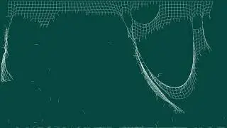 Vertlet physics cloth cutting using olc::PixelGameEngine (C++)