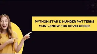Right Triangle Star Pattern in Python