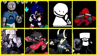 FNF Arch mod but everyone sings it ( Friday Night Funkin but every turn a different cover is used )