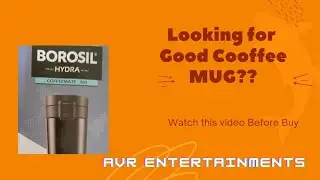 Borosil Hydra Coffeemate-300 unbox and Review | Coffee Mug #coffee #milk | Telugu Reviews