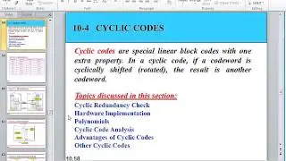 CRC - Encoding and Decoding of  Codewords