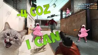 CS:GO - 4 FRAGS COZ I CAN (•ω•)