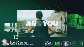 Sport Opener - After Effects Template