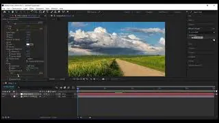 CC Rainfall Effect in Adobe After Effects | After Effects Tutorials 