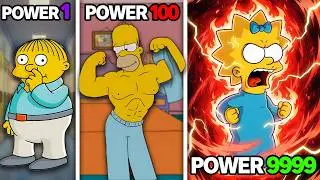Strongest vs Weakest The Simpsons Characters